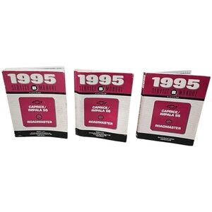 1995 Factory Service Manual Set: 1995 Caprice/Impala SS & Roadmaster Service